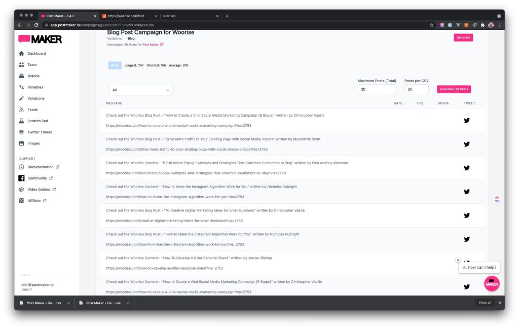 7 Wonderful Affiliate Marketing Content Examples for Woorise using Post Maker 6 The output of the RSS Social Media Post